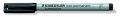   STAEDTLER Alkoholmentes marker, OHP, 0,6 mm, STAEDTLER "Lumocolor® 316 F", fekete