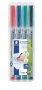   STAEDTLER Alkoholmentes marker készlet, OHP, 0,6 mm, STAEDTLER "Lumocolor® 316 F", 4 különböző szín