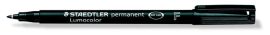 STAEDTLER Alkoholos marker, OHP, 0,6 mm, STAEDTLER "Lumocolor® 318 F", fekete