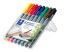 STAEDTLER Alkoholos marker készlet, OHP, 0,6 mm, STAEDTLER "Lumocolor® 318 F", 8 különböző szín STAEDTLER Alkoholos marker készlet, OHP, 0,6 mm, STAEDTLER "Lumocolor® 318 F", 8 különböző szín