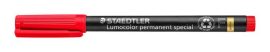 STAEDTLER Alkoholos marker, 0,6 mm, STAEDTLER "Lumocolor® special 319 F", piros
