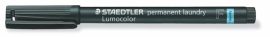 STAEDTLER Textil jelölő alkoholos marker, 0,6 mm, kúpos, STAEDTLER "Lumocolor® laundry 319 LM", fekete