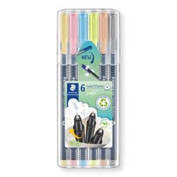 STAEDTLER Tűfilc készlet, 0,3 mm, STAEDTLER "Triplus® 334", 6 különböző pasztell szín STAEDTLER Tűfilc készlet, 0,3 mm, STAEDTLER "Triplus® 334", 6 különböző pasztell szín