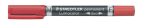 STAEDTLER Alkoholos marker, 0,6/1,5 mm, kúpos, kétvégű, STAEDTLER "Lumocolor® duo 348", piros STAEDTLER Alkoholos marker, 0,6/1,5 mm, kúpos, kétvégű, STAEDTLER "Lumocolor® duo 348", piros