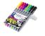 STAEDTLER Alkoholos marker készlet, 2-5 mm, vágott, STAEDTLER "Lumocolor® 350", 6 különböző szín STAEDTLER Alkoholos marker készlet, 2-5 mm, vágott, STAEDTLER "Lumocolor® 350", 6 különböző szín