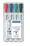 STAEDTLER Táblamarker készlet, 2-5 mm, vágott, STAEDTLER "Lumocolor® 351 B", 4 különböző szín STAEDTLER Táblamarker készlet, 2-5 mm, vágott, STAEDTLER "Lumocolor® 351 B", 4 különböző szín