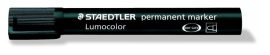 STAEDTLER Alkoholos marker, 2 mm, kúpos, STAEDTLER "Lumocolor® 352", fekete