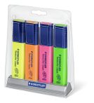 STAEDTLER Szövegkiemelő készlet, 1-5 mm, asztali, STAEDTLER "Classic 364", 4 különböző szín STAEDTLER Szövegkiemelő készlet, 1-5 mm, asztali, STAEDTLER "Classic 364", 4 különböző szín