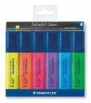 STAEDTLER Szövegkiemelő készlet, 1-5 mm, STAEDTLER "Textsurfer Classic 364", 6 különböző szín STAEDTLER Szövegkiemelő készlet, 1-5 mm, STAEDTLER "Textsurfer Classic 364", 6 különböző szín