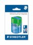   STAEDTLER Hegyező, kétlyukú, STAEDTLER "511 006", vegyes színek