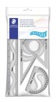STAEDTLER Vonalzókészlet, műanyag, hajlítható, 4 darabos, STAEDTLER "569 PB", vegyes színek STAEDTLER Vonalzókészlet, műanyag, hajlítható, 4 darabos, STAEDTLER "569 PB", vegyes színek