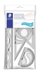 STAEDTLER Vonalzókészlet, műanyag, hajlítható, 4 darabos, STAEDTLER "569 PB", vegyes színek STAEDTLER Vonalzókészlet, műanyag, hajlítható, 4 darabos, STAEDTLER "569 PB", vegyes színek