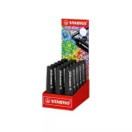   STABILO Szövegkiemelő display, marker, 2-5 mm, STABILO "BOSS original NatureCOLORS", fekete