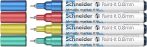SCHNEIDER Metálfényű marker készlet, 0,8 mm, SCHNEIDER "Paint-It 010", 4 különböző szín SCHNEIDER Metálfényű marker készlet, 0,8 mm, SCHNEIDER "Paint-It 010", 4 különböző szín