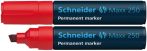 SCHNEIDER Alkoholos marker, 2-7 mm, vágott, SCHNEIDER "Maxx 250", piros SCHNEIDER Alkoholos marker, 2-7 mm, vágott, SCHNEIDER "Maxx 250", piros
