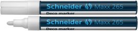 SCHNEIDER Krétamarker, 2-3 mm, SCHNEIDER "Maxx 265", fehér SCHNEIDER Krétamarker, 2-3 mm, SCHNEIDER "Maxx 265", fehér