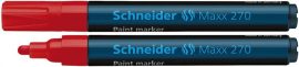 SCHNEIDER Lakkmarker, 1-3 mm, SCHNEIDER "Maxx 270", piros SCHNEIDER Lakkmarker, 1-3 mm, SCHNEIDER "Maxx 270", piros