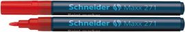 SCHNEIDER Lakkmarker, 1-2 mm, SCHNEIDER "Maxx 271", piros SCHNEIDER Lakkmarker, 1-2 mm, SCHNEIDER "Maxx 271", piros