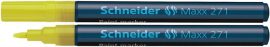 SCHNEIDER Lakkmarker, 1-2 mm, SCHNEIDER "Maxx 271", sárga SCHNEIDER Lakkmarker, 1-2 mm, SCHNEIDER "Maxx 271", sárga