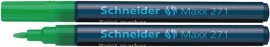 SCHNEIDER Lakkmarker, 1-2 mm, SCHNEIDER "Maxx 271", zöld SCHNEIDER Lakkmarker, 1-2 mm, SCHNEIDER "Maxx 271", zöld