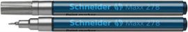 SCHNEIDER Lakkmarker, 0,8 mm, SCHNEIDER "Maxx 278", ezüst SCHNEIDER Lakkmarker, 0,8 mm, SCHNEIDER "Maxx 278", ezüst