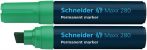SCHNEIDER Alkoholos marker, 4-12 mm, vágott, SCHNEIDER "Maxx 280", zöld SCHNEIDER Alkoholos marker, 4-12 mm, vágott, SCHNEIDER "Maxx 280", zöld