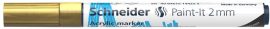 SCHNEIDER Dekormarker, akril, 2 mm, SCHNEIDER "Paint-It 310", arany SCHNEIDER Dekormarker, akril, 2 mm, SCHNEIDER "Paint-It 310", arany