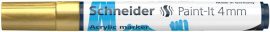 SCHNEIDER Dekormarker, akril, 4 mm, SCHNEIDER "Paint-It 320", arany SCHNEIDER Dekormarker, akril, 4 mm, SCHNEIDER "Paint-It 320", arany