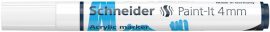 SCHNEIDER Dekormarker, akril, 4 mm, SCHNEIDER "Paint-It 320", fehér SCHNEIDER Dekormarker, akril, 4 mm, SCHNEIDER "Paint-It 320", fehér