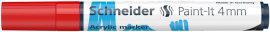 SCHNEIDER Dekormarker, akril, 4 mm, SCHNEIDER "Paint-It 320", piros SCHNEIDER Dekormarker, akril, 4 mm, SCHNEIDER "Paint-It 320", piros