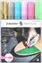   SCHNEIDER Dekormarker készlet, akril, 4 mm, SCHNEIDER "Paint-It 320", 6 különböző szín