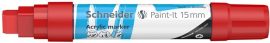 SCHNEIDER Dekormarker, akril, 15 mm, SCHNEIDER "Paint-It 330", piros SCHNEIDER Dekormarker, akril, 15 mm, SCHNEIDER "Paint-It 330", piros