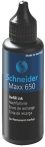 SCHNEIDER Utántöltő palack "Maxx 230 és 280" alkoholos markerekhez, 50 ml, SCHNEIDER "Maxx 650", fekete SCHNEIDER Utántöltő palack "Maxx 230 és 280" alkoholos markerekhez, 50 ml, SCHNEIDER "Maxx 650", fekete