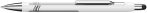  SCHNEIDER Golyóstoll, 0,7 mm, nyomógombos, érintőképernyőhöz, fehér-ezüst tolltest, SCHNEIDER "Epsilon Touch XB", kék