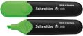   SCHNEIDER Szövegkiemelő, 1-5 mm, SCHNEIDER "Job 150", zöld