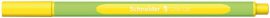 SCHNEIDER Tűfilc, 0,4 mm, SCHNEIDER "Line-Up", sárga
