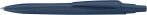   SCHNEIDER Golyóstoll, 0,5 mm, nyomógombos, sötétkék színű tolltest, SCHNEIDER "Reco", kék