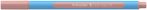   SCHNEIDER Golyóstoll, 0,7 mm, kupakos, SCHNEIDER "Slider Edge XB Pastel", halvány piros