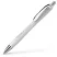 SCHNEIDER Golyóstoll, 0,7 mm, nyomógombos, SCHNEIDER "Slider Rave XB", ezüst szürke