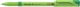 SCHNEIDER Tűfilc, 0,4 mm, cserélhető betétes, újrahasznosított tolltest, SCHNEIDER "Topliner 911", zöld