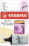   STABILO Szövegkiemelő készlet, STABILO, "Boss Mini Pastellove", 3 különböző szín
