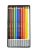 STABILO Pasztell ceruza készlet, kerek, fém doboz, STABILO "CarbOthello", 12 különböző szín