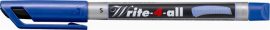 STABILO Alkoholos marker, 0,4 mm, kúpos, STABILO "Write-4-all", kék STABILO Alkoholos marker, 0,4 mm, kúpos, STABILO "Write-4-all", kék
