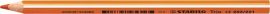 STABILO Színes ceruza, háromszögletű, vastag, STABILO "Trio thick", narancssárga