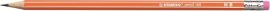 STABILO Grafitceruza radírral, HB, hatszögletű, STABILO "Pencil 160", narancs
