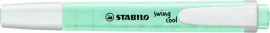 STABILO Szövegkiemelő, 1-4 mm, STABILO "Swing Cool Pastel", menta