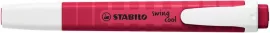 STABILO Szövegkiemelő, 1-4 mm, STABILO "Swing Cool NatureCOLORS Wildflowers", burgundi