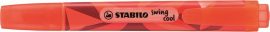 STABILO Szövegkiemelő, 1-4 mm, STABILO "Swing Cool", piros
