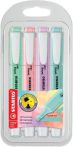 STABILO Szövegkiemelő készlet, 1-4 mm, STABILO "Swing cool Pastel", 4 különböző szín STABILO Szövegkiemelő készlet, 1-4 mm, STABILO "Swing cool Pastel", 4 különböző szín