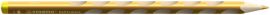 STABILO Színes ceruza, háromszögletű, balkezes, vastag, STABILO "EASYcolors", arany